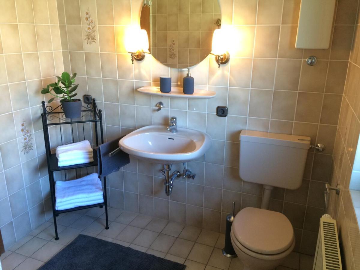 Ferienwohnung Am Ententeich Bad Marienberg Eksteriør bilde